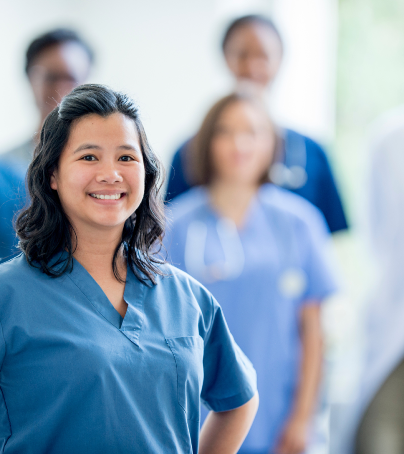 Hiring nurses to work in the USA